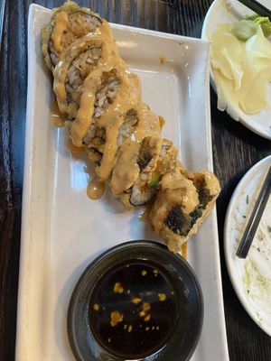 Chronic Sushi roll  at The Plot in Oceanside