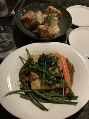 Shepherds pie and biscuits and gravy   at The Plot in Oceanside