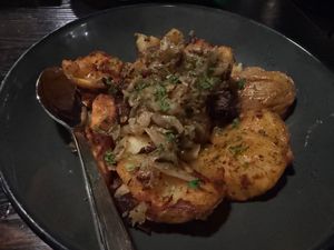 taters + kraut at The Plot in Oceanside