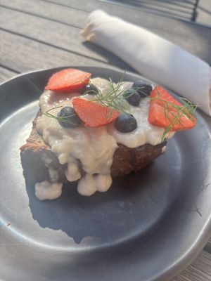 Banana bread.  at The Plot in Oceanside