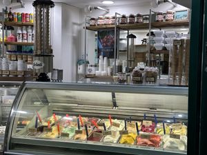   at Il Gelato di Santa Maria in Rome