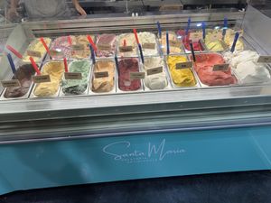   at Il Gelato di Santa Maria in Rome