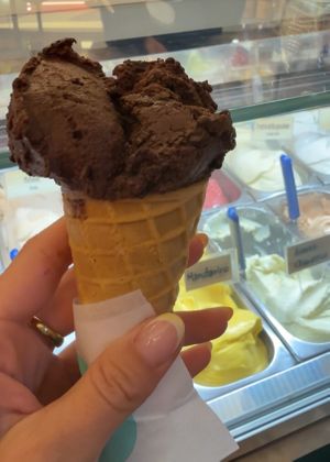   at Il Gelato di Santa Maria in Rome