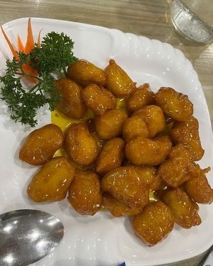 “Honey chicken”   at Yuan Yuan Vegetarian Delight in Underwood