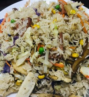 Mixed fried rice   at Yuan Yuan Vegetarian Delight in Underwood