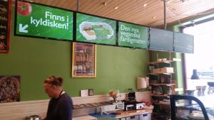 inside at Govindas - Odenplan in Stockholm