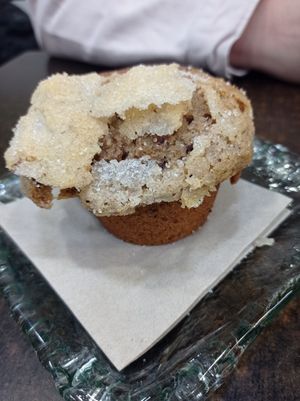 Muffins de plátano y chocolate at Leben in Viladecans