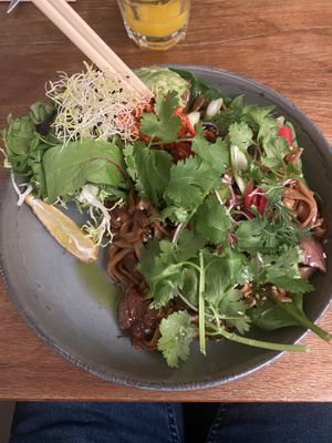 Big Japan Vegan  at FACTORY GIRL Restaurant. in Amsterdam