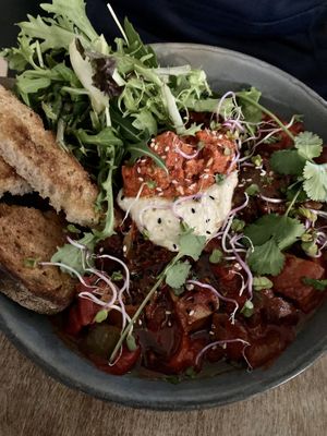 Shakshuka  at FACTORY GIRL Restaurant. in Amsterdam