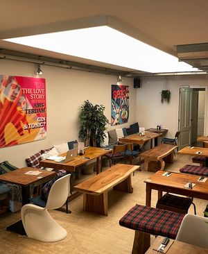   at FACTORY GIRL Restaurant. in Amsterdam