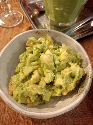 Guacamole at FACTORY GIRL Restaurant. in Amsterdam