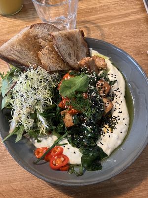 Turk‘s Mom with Tofu  at FACTORY GIRL Restaurant. in Amsterdam