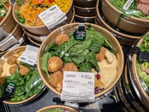 Falafel salad. at Eiger + - Maybe closed in Grindelwald