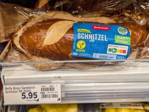 Vegan sandwich for the trail. at Eiger + - Maybe closed in Grindelwald