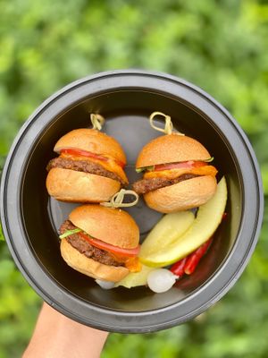 Impossible Sliders at Beyond Sushi - Upper East Side in New York City