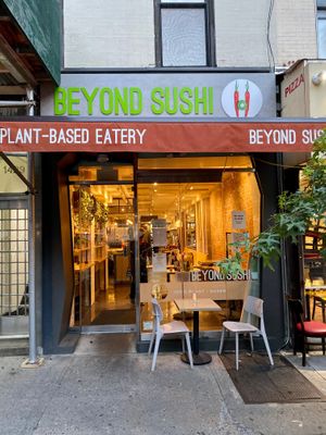 Our little corner on the Upper East Side!  at Beyond Sushi - Upper East Side in New York City