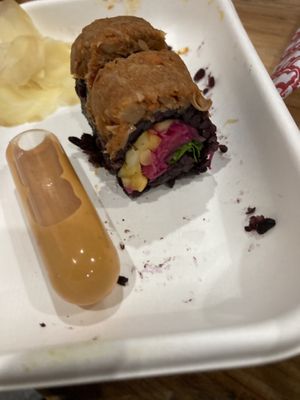 Spicy mango  at Beyond Sushi - Upper East Side in New York City