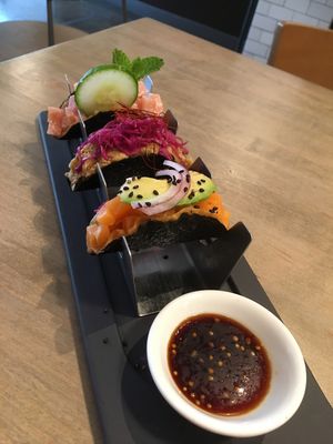 Nori Tacos 🌮  at Beyond Sushi - Upper East Side in New York City