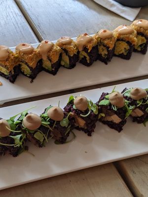 Spicy Mang and Mighty Mushroom at Beyond Sushi - Upper East Side in New York City