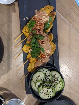 Chikn Satay at Beyond Sushi - Upper East Side in New York City
