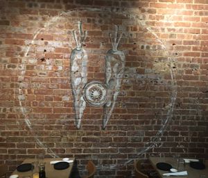 Wall art. at Beyond Sushi - Upper East Side in New York City