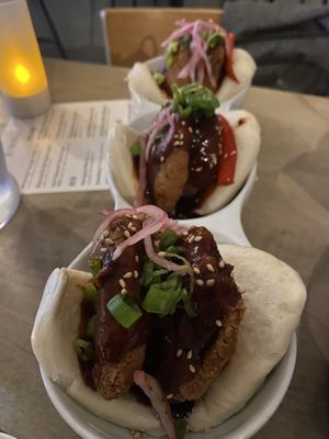 Bao buns   at Beyond Sushi - Upper East Side in New York City