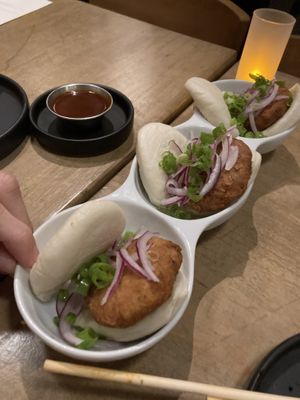 Chick’n bao   at Beyond Sushi - Upper East Side in New York City