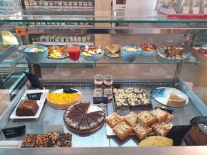 homemade and vegan cakes & desserts at BioWelten BistroCafé & Organic Supermarket in Immenstadt