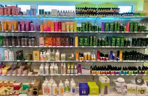 natural cosmetics - 1st floor at BioWelten BistroCafé & Organic Supermarket in Immenstadt