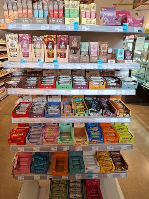 Vegan Granolabars, fruitbars, raw Chocolate at BioWelten BistroCafé & Organic Supermarket in Immenstadt