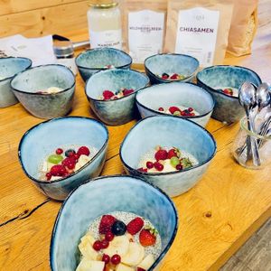Evening Events: how to meke the perfect Chiapudding at BioWelten BistroCafé & Organic Supermarket in Immenstadt