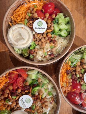 Delicious Bowls togo - 100% vegan & housemade :) at BioWelten BistroCafé & Organic Supermarket in Immenstadt