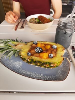 fruit salad at Vierzehn in Loerrach