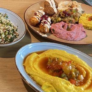 Very fresh and colorful vegan food! at Vierzehn in Loerrach