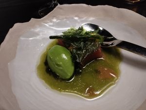 Pomme persil et laitue de mer at FIEF in Paris