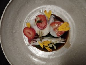 Céleri pesto d'estragon thé de céleri at FIEF in Paris