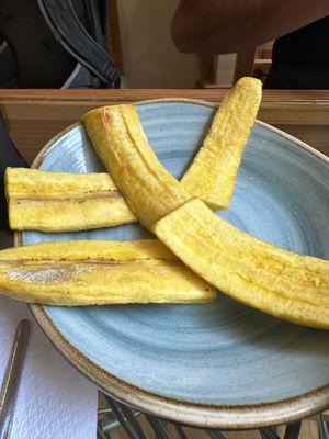 Plantains   at Green House in Aguas Calientes