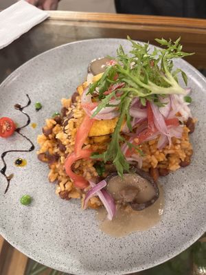 tacu tacu  at Green House in Aguas Calientes