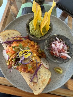 burrito  at Green House in Aguas Calientes