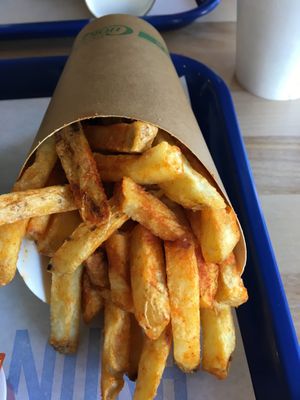 Shawarma fries at Nura Hummus and Falafel in Portland
