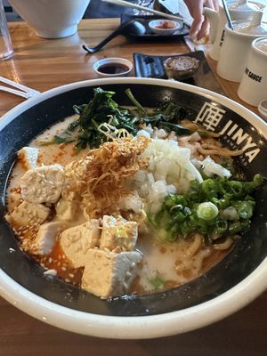 Vegan ramen  at JINYA Ramen Bar in Orlando