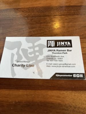   at JINYA Ramen Bar in Orlando