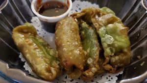 dumplings at Asian Plus Noodle & Rice in Westford