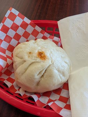 Vegan bao at Leona Banh Mi in Albuquerque