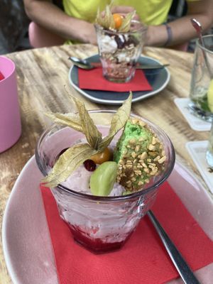 desserts at Het Paradijs in Enschede