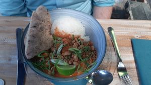 Afrikaanse pindastoof at Het Paradijs in Enschede