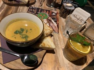 Thaise pompoensoep   at Het Paradijs in Enschede