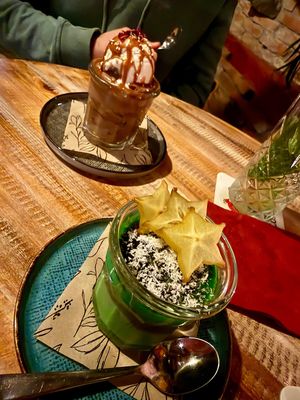 Creme Brûlée and Chocolate Mouse   at Het Paradijs in Enschede