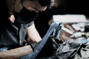 𝙄𝙂: 𝙣𝙖𝙩𝙚_𝙩𝙝𝙖𝙞𝙡𝙖𝙣𝙙 🌿 Nate, a tattoo at Baan Khagee Tattoo Chiang Mai, , Thailand, on fire  at Baan Khagee Tattoo in Chiang Mai