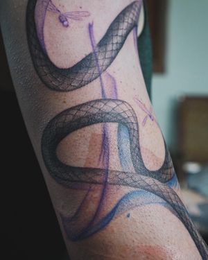 𝙄𝙂: 𝙣𝙖𝙩𝙚_𝙩𝙝𝙖𝙞𝙡𝙖𝙣𝙙 🍃 Thai Naga's scales details tattoo by Baan Khagee Tattoo Chiang Mai, Thailand at Baan Khagee Tattoo in Chiang Mai